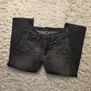 Men’s Levi's 559 Charcoal Straight Men's Jeans Size 36x30